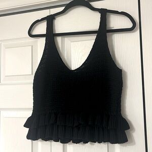 NWT knit cropped tank